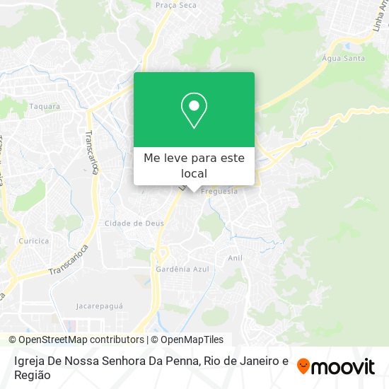 Igreja De Nossa Senhora Da Penna mapa