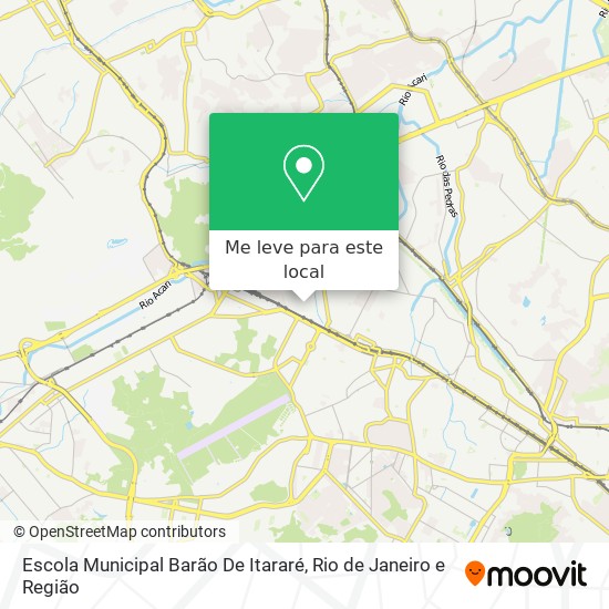 Escola Municipal Barão De Itararé mapa