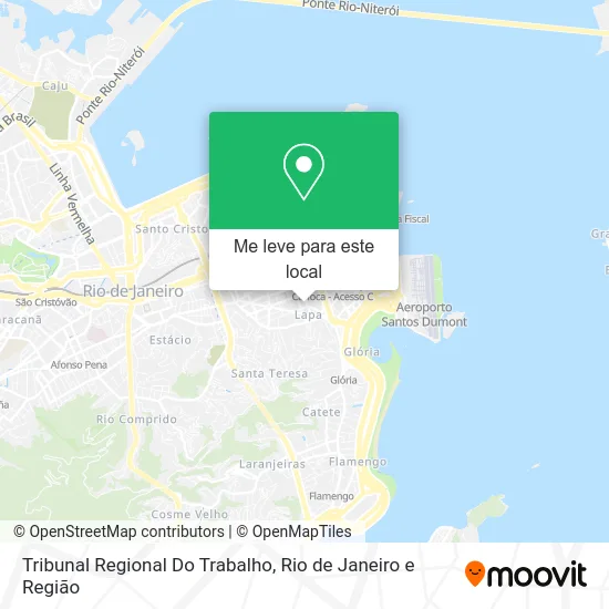 Tribunal Regional Do Trabalho mapa