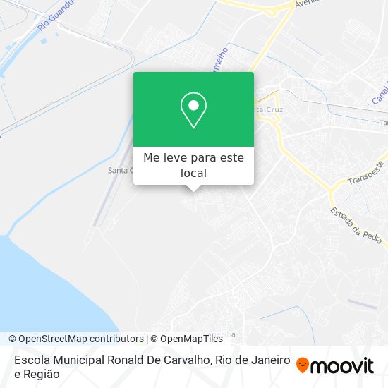 Escola Municipal Ronald De Carvalho mapa