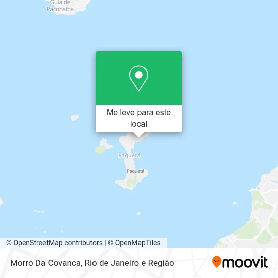 Morro Da Covanca mapa