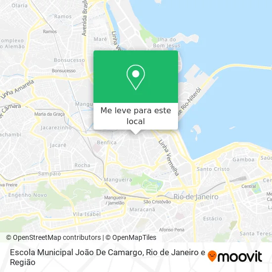 Escola Municipal João De Camargo mapa