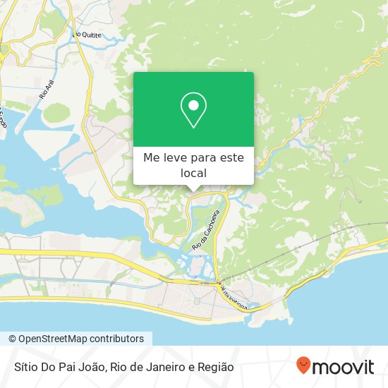 Sítio Do Pai João mapa