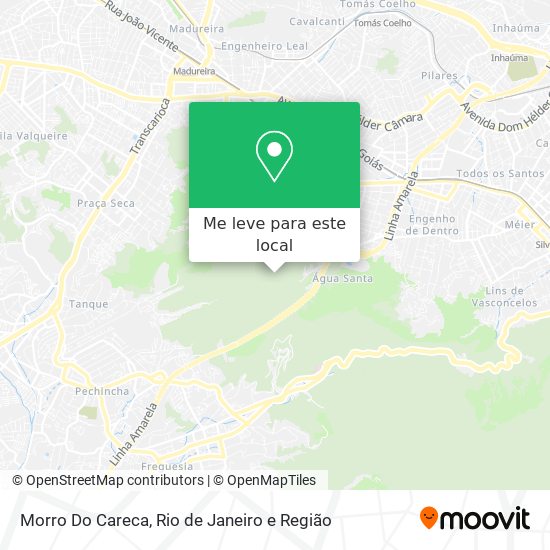 Morro Do Careca mapa