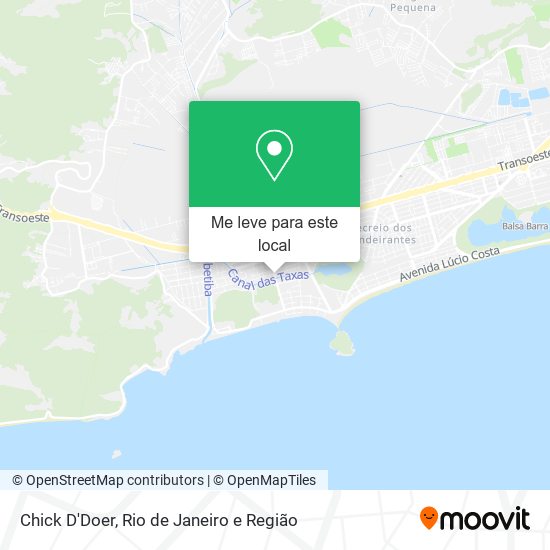 Chick D'Doer mapa