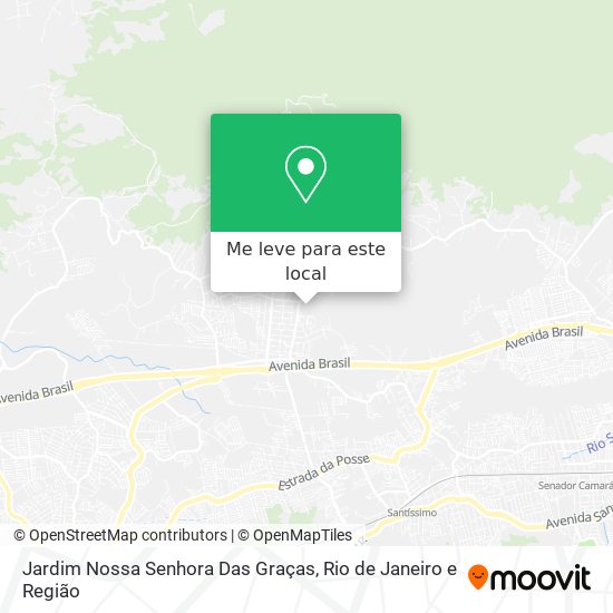 Jardim Nossa Senhora Das Graças mapa