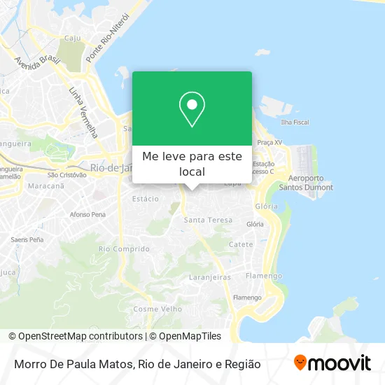 Morro De Paula Matos mapa