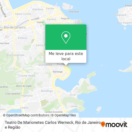 Teatro De Marionetes Carlos Werneck mapa