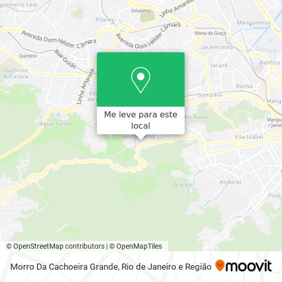 Morro Da Cachoeira Grande mapa