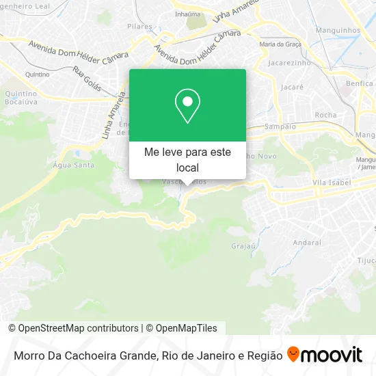 Morro Da Cachoeira Grande mapa