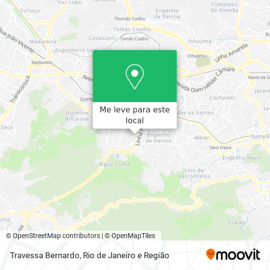 Travessa Bernardo mapa