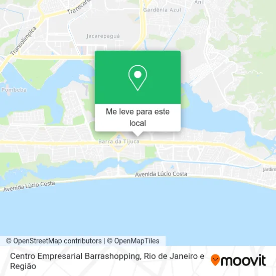 Centro Empresarial Barrashopping mapa