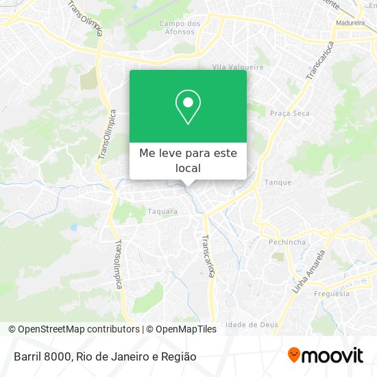 Barril 8000 mapa