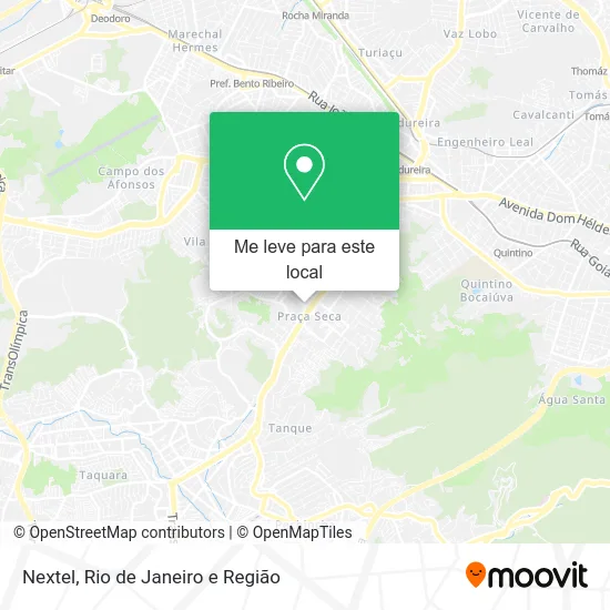 Nextel mapa