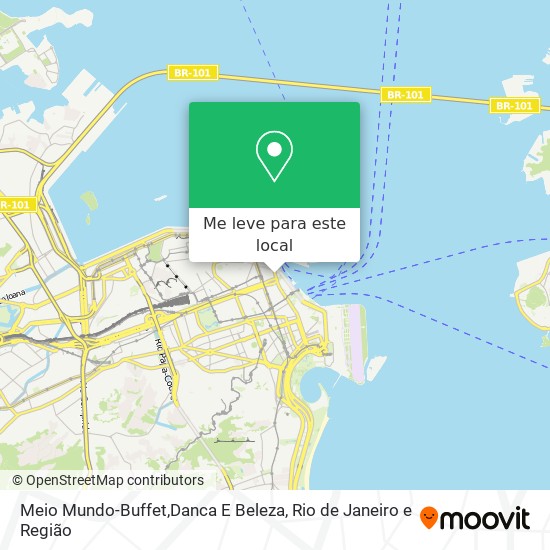 Meio Mundo-Buffet,Danca E Beleza mapa