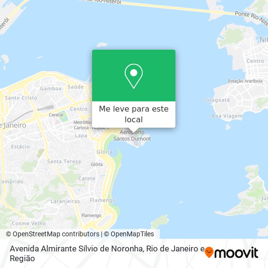 Avenida Almirante Sílvio de Noronha mapa