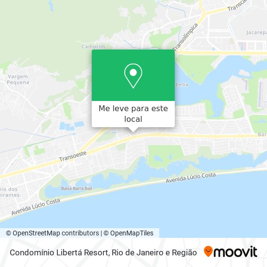 Condomínio Libertá Resort mapa