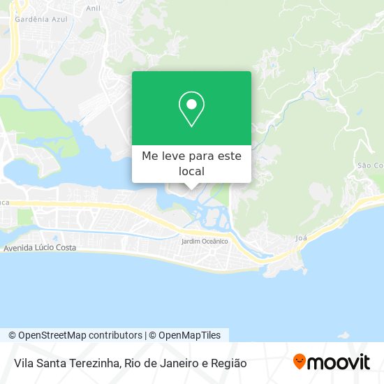 Vila Santa Terezinha mapa