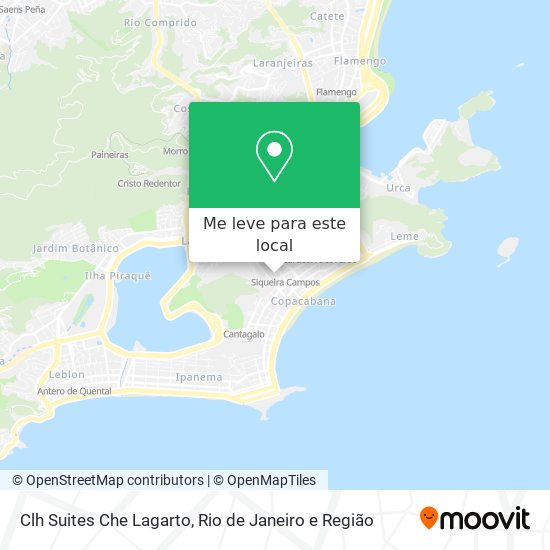 Clh Suites Che Lagarto mapa