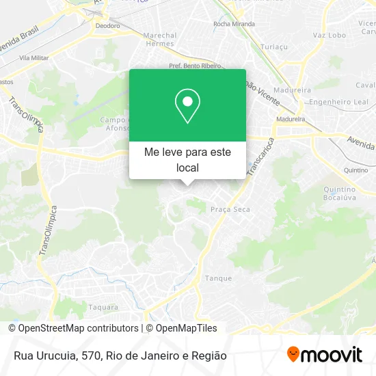 Rua Urucuia, 570 mapa