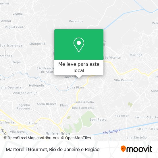 Martorelli Gourmet mapa