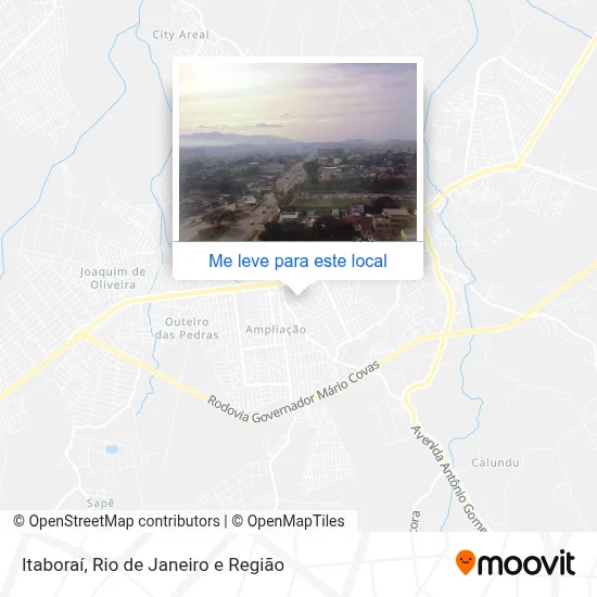 Itaboraí mapa