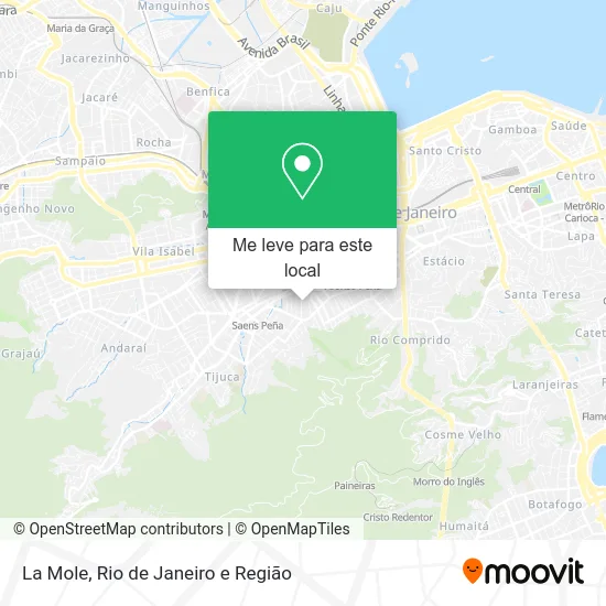 La Mole mapa