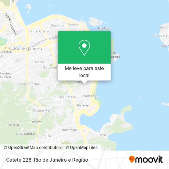 Catete 228 mapa