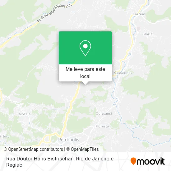 Rua Doutor Hans Bistrischan mapa