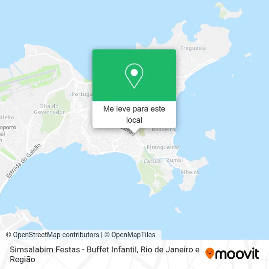 Simsalabim Festas - Buffet Infantil mapa