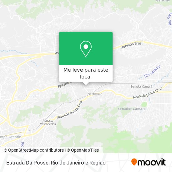 Estrada Da Posse mapa