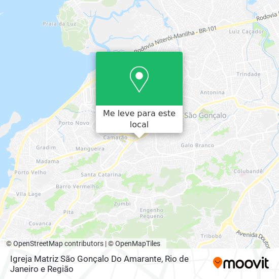 Igreja Matriz São Gonçalo Do Amarante mapa