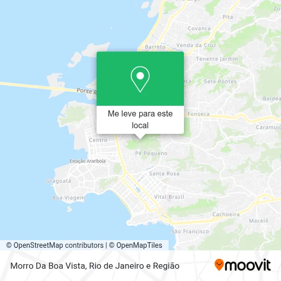 Morro Da Boa Vista mapa