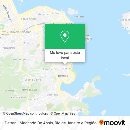 Detran - Machado De Assis mapa