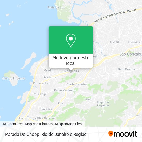 Parada Do Chopp mapa