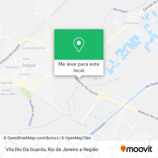 Vila Rio Da Guarda mapa