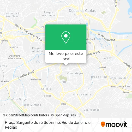 Praça Sargento José Sobrinho mapa
