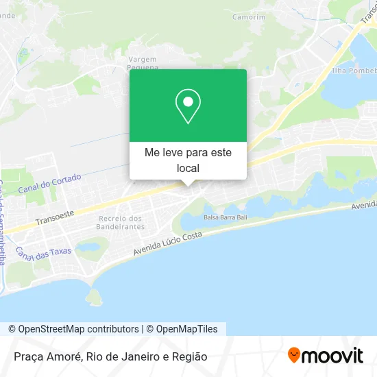 Praça Amoré mapa