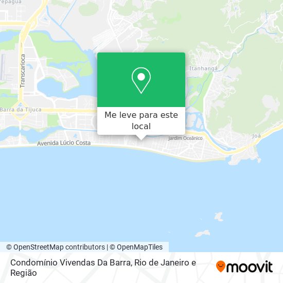 Condomínio Vivendas Da Barra mapa