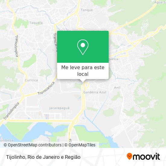 Tijolinho mapa
