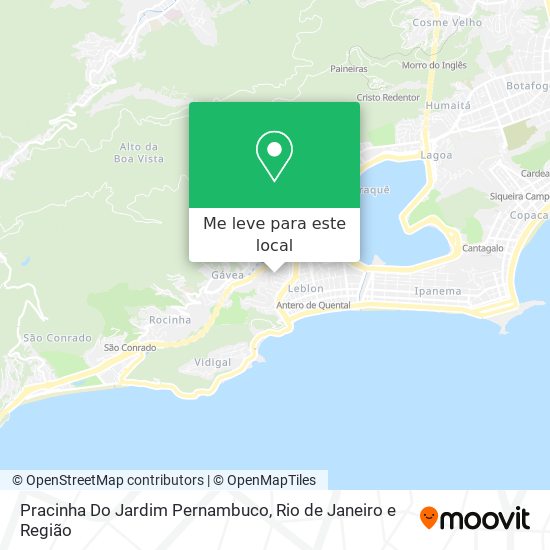 Pracinha Do Jardim Pernambuco mapa