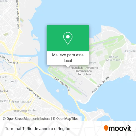 Terminal 1 mapa