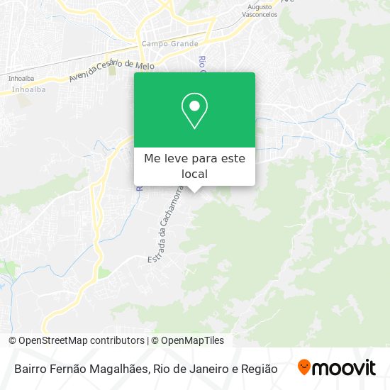 Bairro Fernão Magalhães mapa