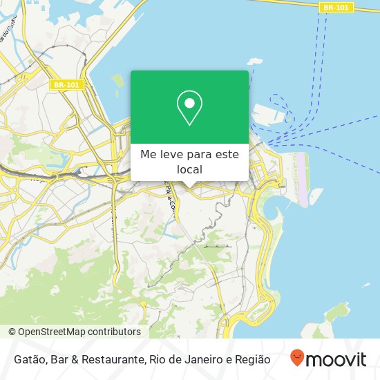 Gatão, Bar & Restaurante mapa