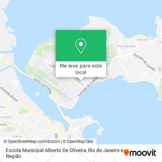 Escola Municipal Alberto De Oliveira mapa