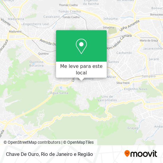Chave De Ouro mapa
