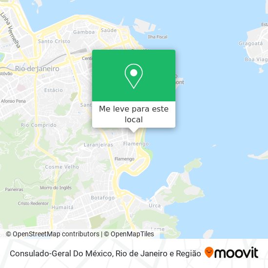 Consulado-Geral Do México mapa