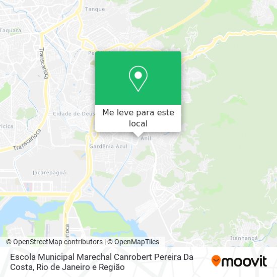 Escola Municipal Marechal Canrobert Pereira Da Costa mapa