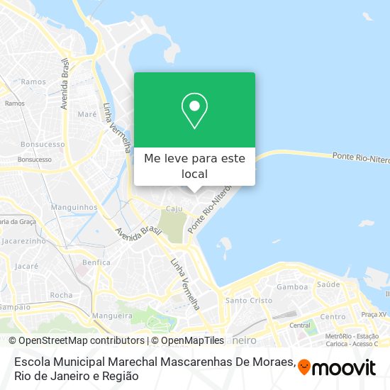 Escola Municipal Marechal Mascarenhas De Moraes mapa