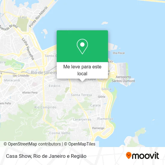 Casa Show mapa